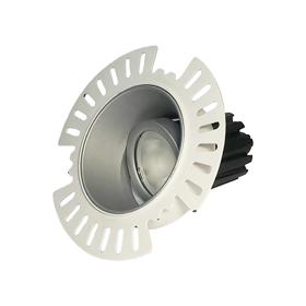 DM202572  Basy 15 Philips Powered 15W 3000K 890lm 24° CRI>90 LED Engine, 250mA White Fixed Recessed Spotlight, IP20